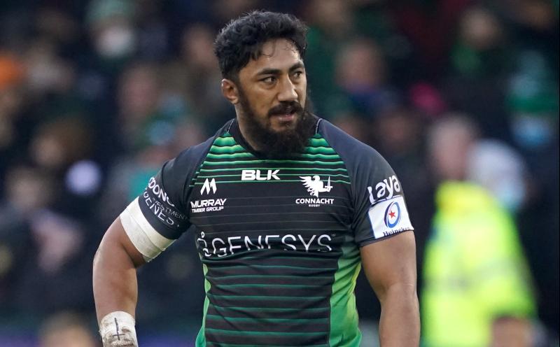 Eight-week ban handed down to Connacht and Ireland centre Bundee Aki