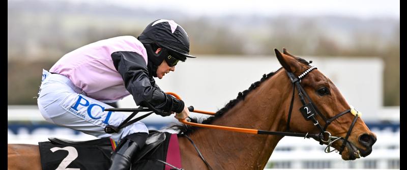 Tipperary jockey Rachael Blackmore steers Bob Olinger to victory at Cheltenham