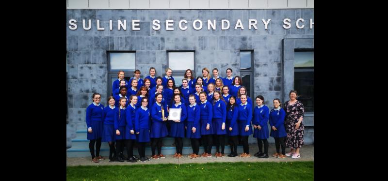  Ursuline Chamber Choir win at the Cork Choral Festival