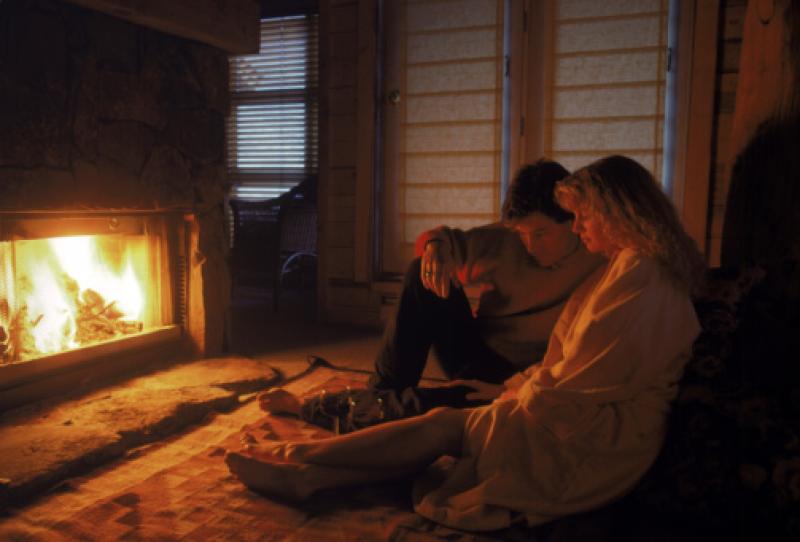 fireplace
