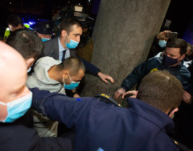 UPDATE: Angry crowd at courthouse as man is charged with Ashling Murphy murder