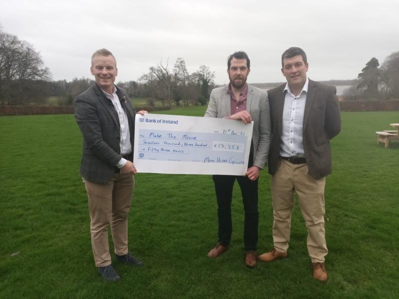 Tipperary start-up Make the Moove receives donation from the Ultra Cyclists 