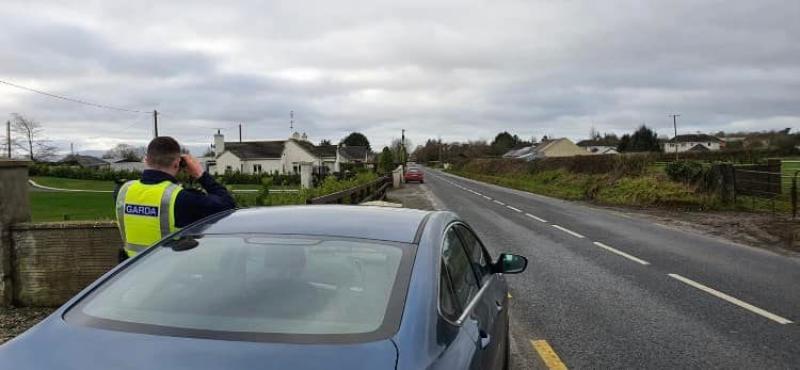 DANGEROUS: Numerous speeding offences detected on busy Dualla road yesterday