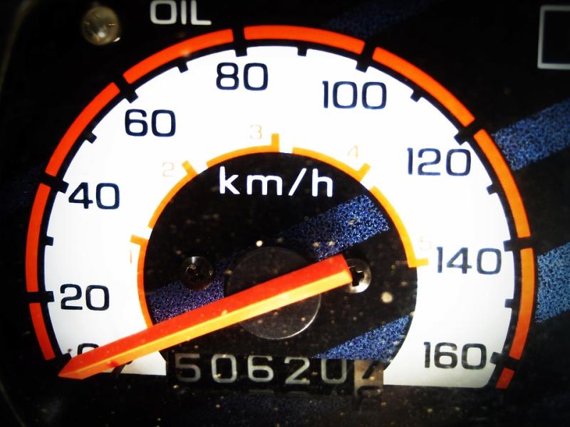 speeding traffic