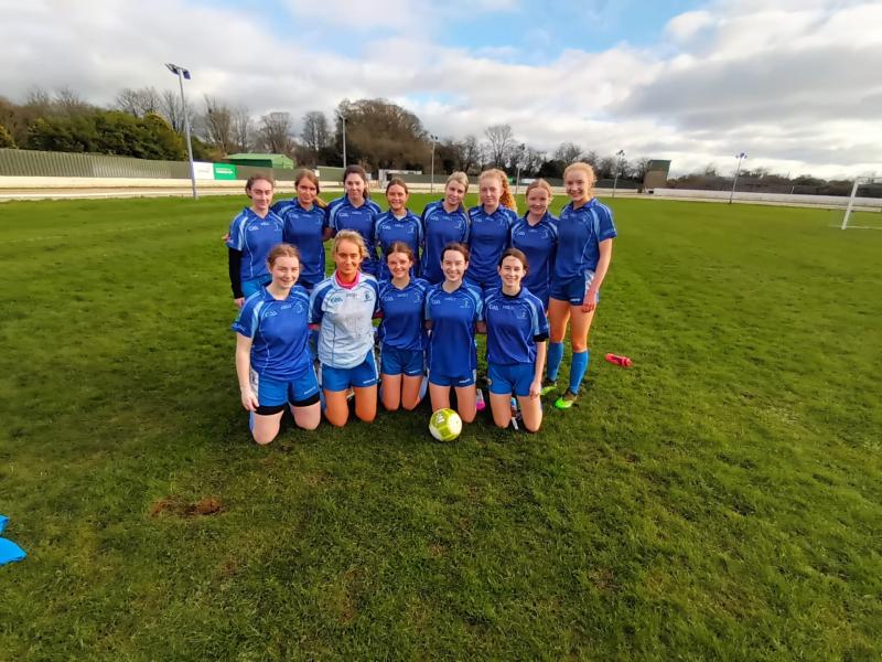 Ursuline U17 Soccer team win their Munster A quarter final 