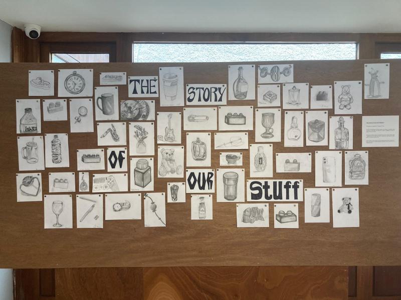 St Mary's Newport take part in the EPA's the Story of Our Stuff competition