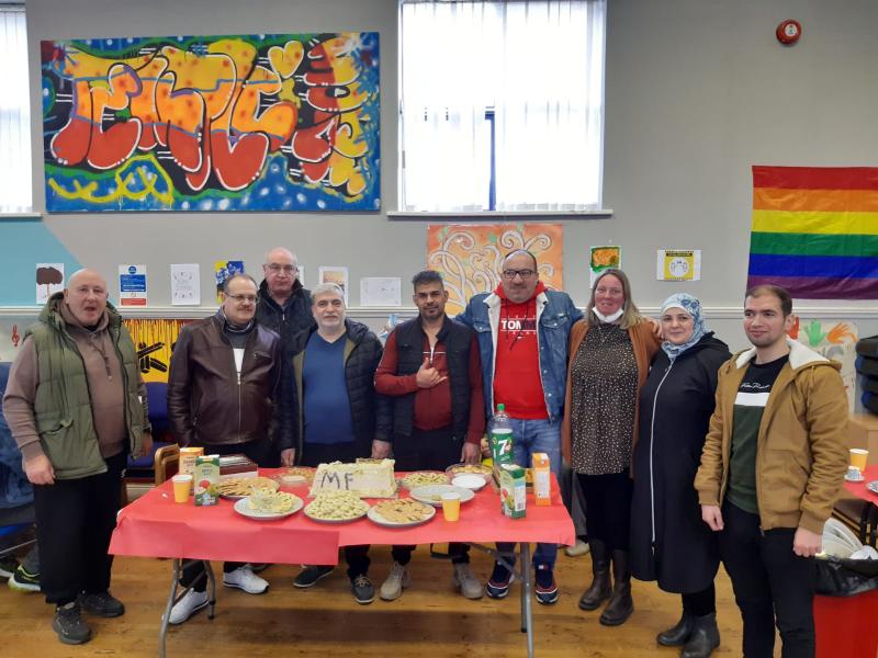 Some of those who attended the Syrian Foor Fair in Templemore