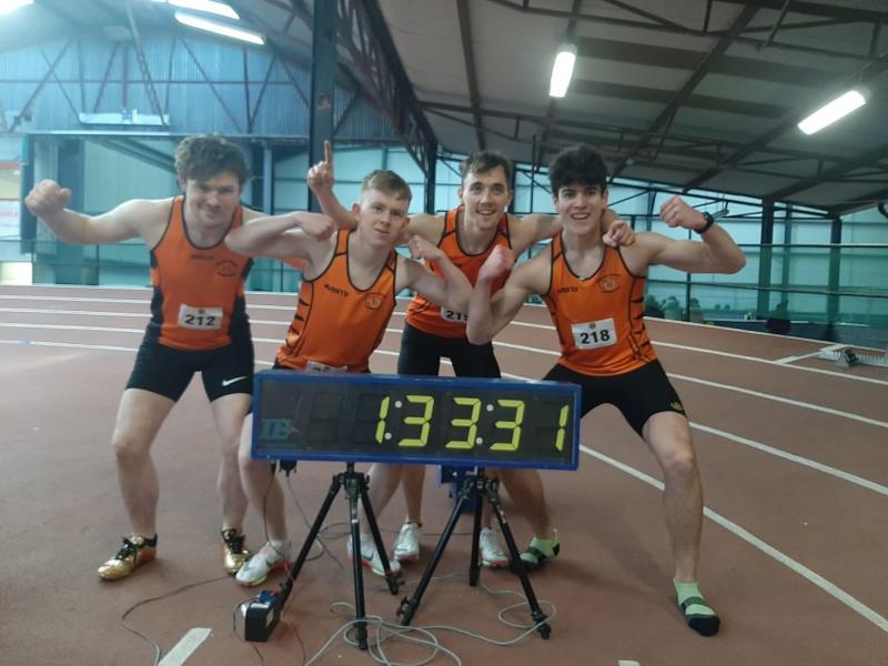 Borrisoleigh students break twenty-year record at Senior Men's Munster Indoors Championship