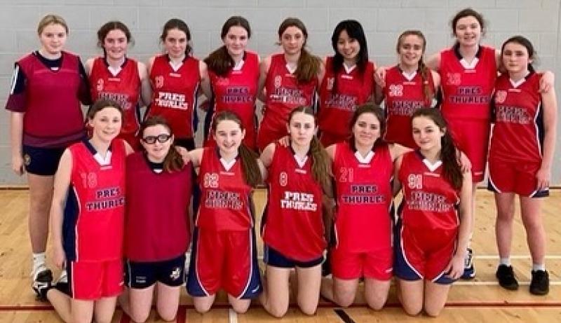 Wins and losses for Presentation Thurles basketball teams