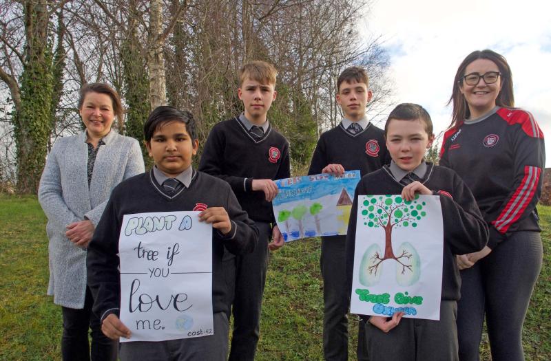 Carrick-on-Suir school's Plant a Planet project promotes tree planting 