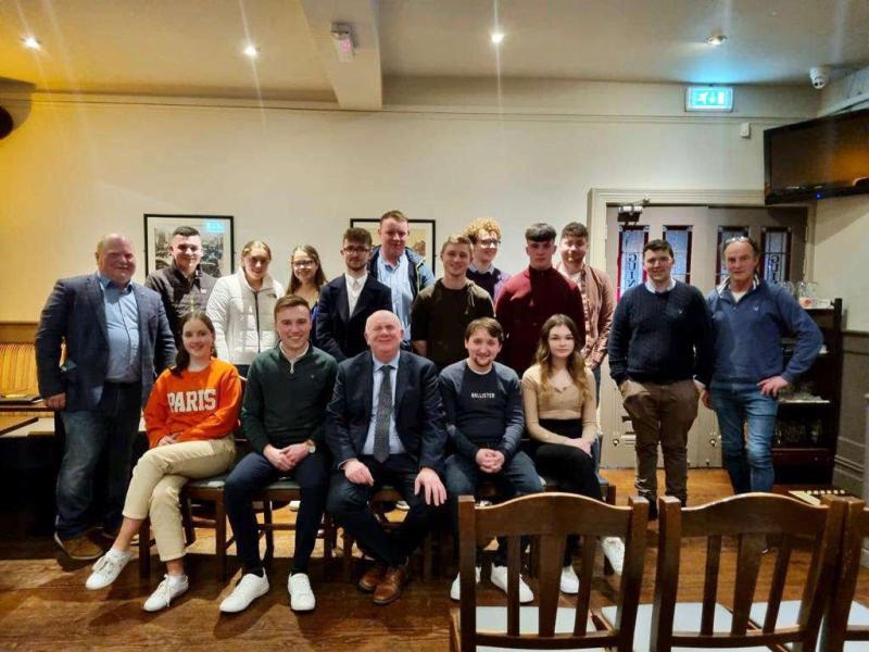 Tipperary Ógra Fianna Fáil in in Noel Ryan’s Pub, Thurles