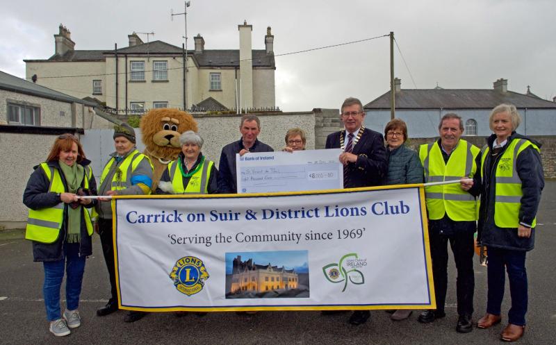 Carrick-on-Suir Lions Club donated €11, 000 to charity