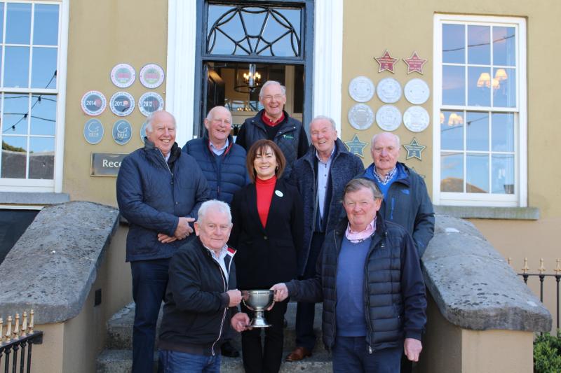 Replica of famous Derrynaflan Chalice now on display in Baileys Hotel Cashel  