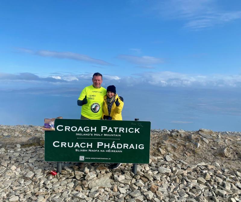 Tipperary TD joins Charlie Bird on 'uplifting' climb up Croagh Patrick