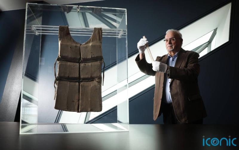 'It is especially poignant' - Authentic Titanic life jacket to be exhibited later this month
