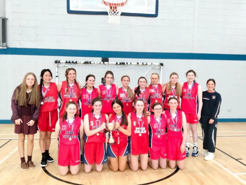 Presentation Thurles basketball team crowned the South-East Regional champions