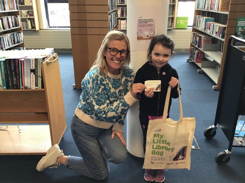Tipperary Libraries offers free book bags to all children starting school in September