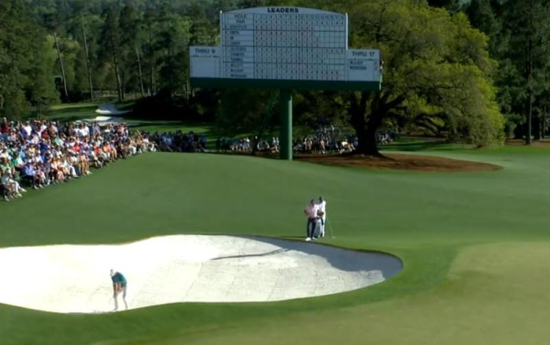 WATCH: Rory McIlroy's magical hole-out from bunker in Masters final round