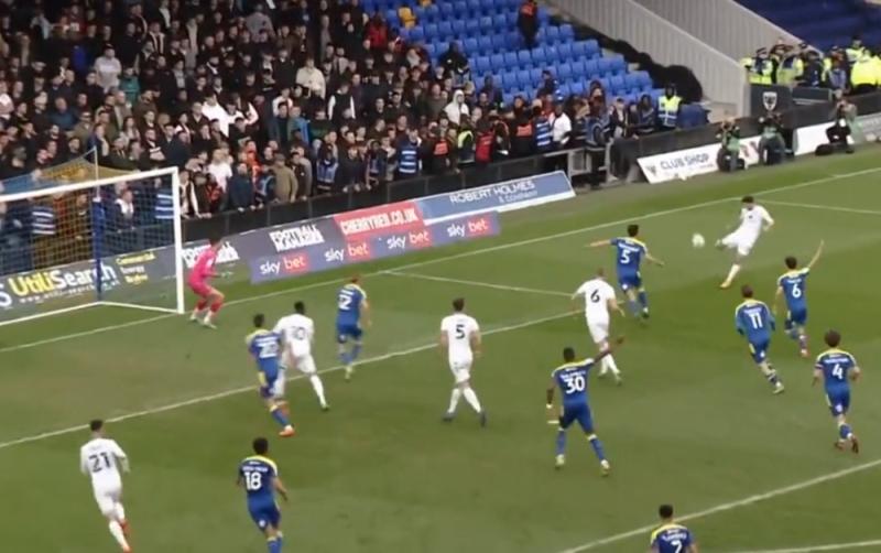 WATCH: Irish star Troy Parrott scores stunning strike for MK Dons at the weekend