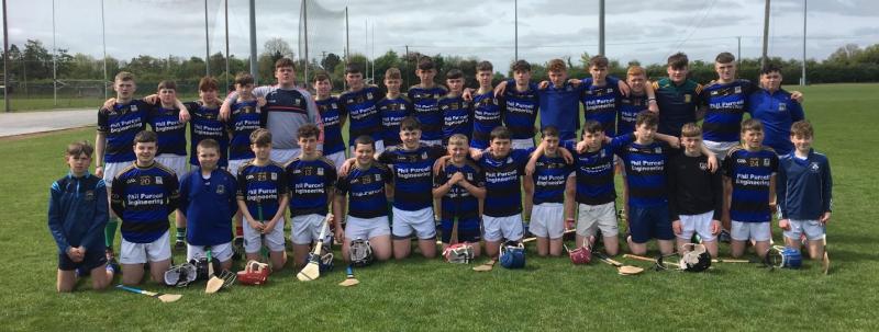 Coláiste Mhuire u15 hurlers beat Nenagh College in the Munster quarter-final