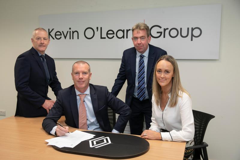 Pictured front: Kevin O’Leary, Director, Kevin O’Leary Motor Group and Lynne Boucher, Sales and Network Manager Renault Group Ireland.  Back: Willie Butler, General Manager, Kevin O’Leary Clonmel and 