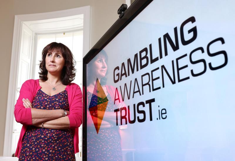 Pictured at the official launch of the National Problem Gambling Support Service was Pam Bergin, Executive Director of Gambling Awareness Trust