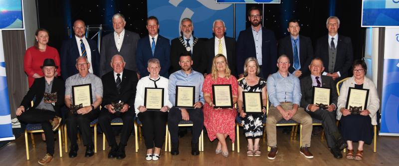 The awards were presented in the Templemore Arms Hotel