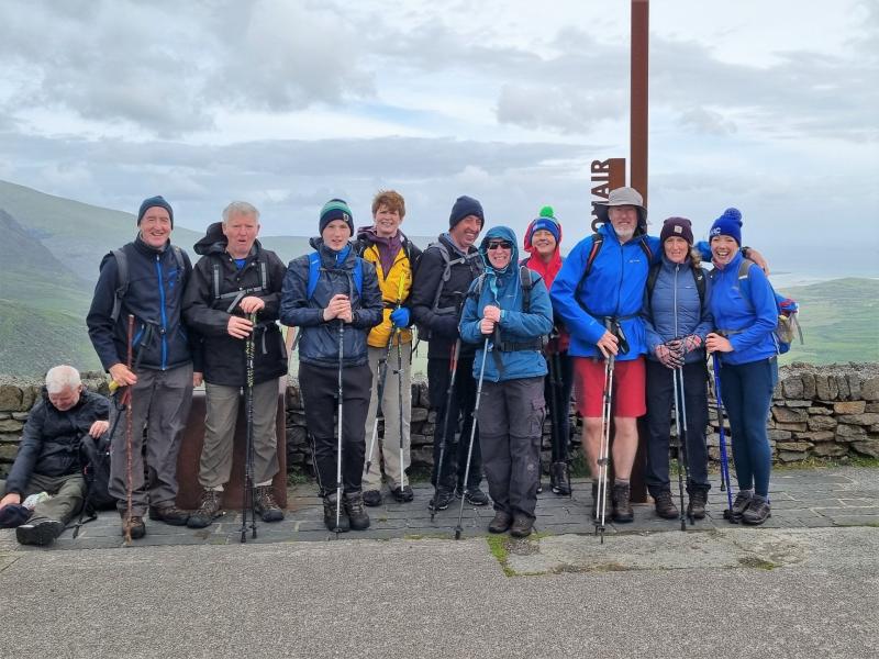 Roscrea Trail Blazers finish the Tom Crean Endurance Challenge in Kerry 