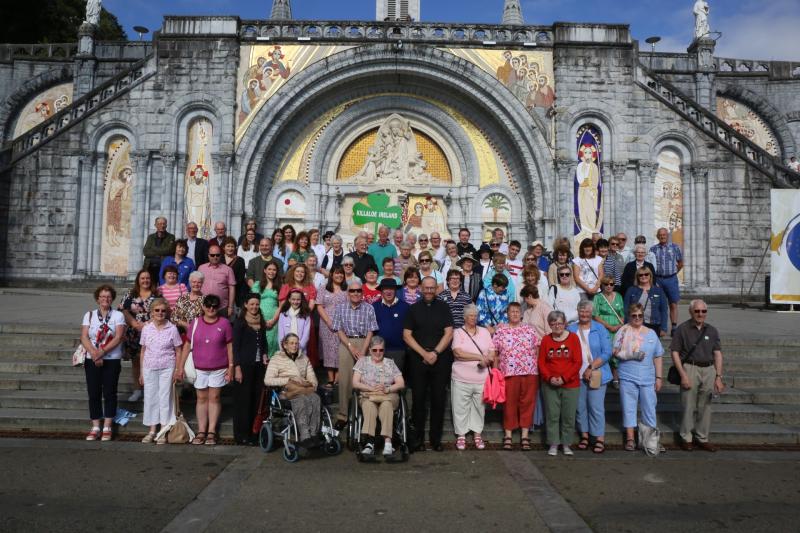 PICTURE: After a two year absence,  Killaloe Diocesan Pilgrimage to Lourdes returns