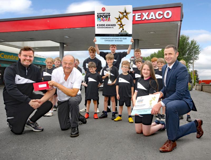 Welcome windfall of €5,000 for Tipperary soccer club to develop facilities