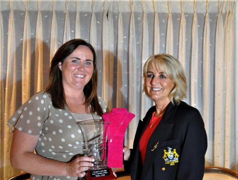 Roisin Quinlivan wins Lady Captain's Prize at Clonmel