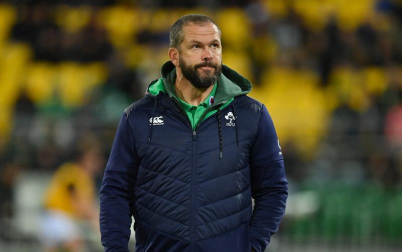 Ireland head coach Andy Farrell signs contract extension