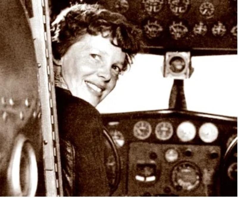 Amelia Earhart is the subject of Fr Vincent Stapletons letter this week