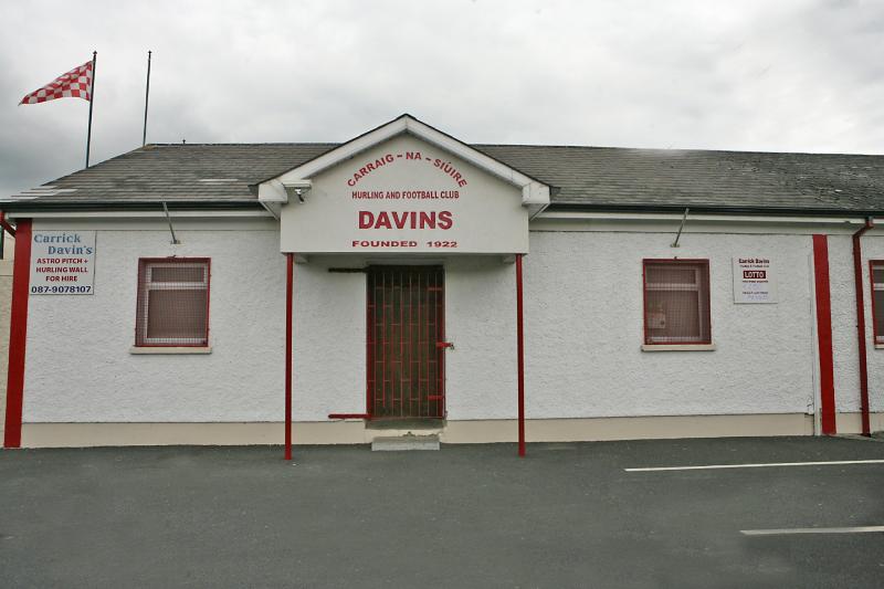 Carrick Davins GAA Club weekly news