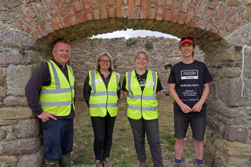 Team of 50 volunteers do their bit to conserve ruins of historic farmstead near Carrick-on-Suir 