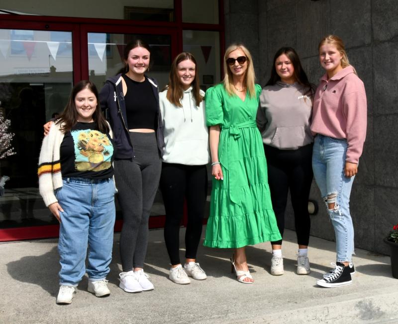 GALLERY: Presentation Thurles students celebrate collecting their Leaving Certificate results 