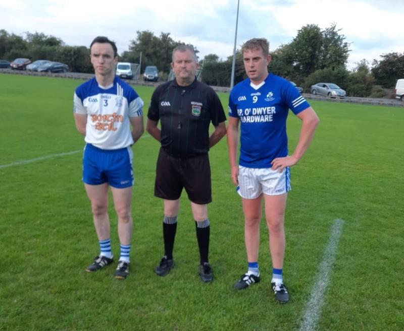 John McGrath (Cappawhite), Padraig Skeffington (Referee), Liam Og O Dwyer (Eire Og) - Photo John O'Shea