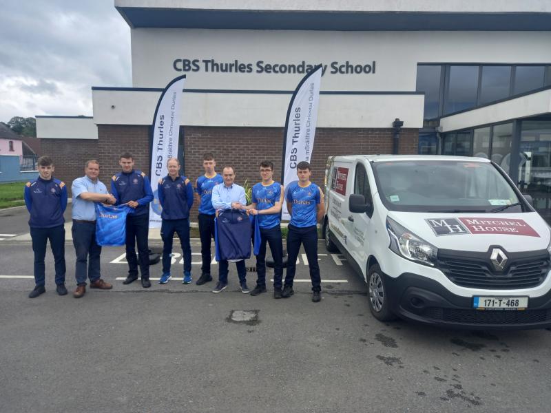 Two local businesses sponsor new gear for CBS Thurles team