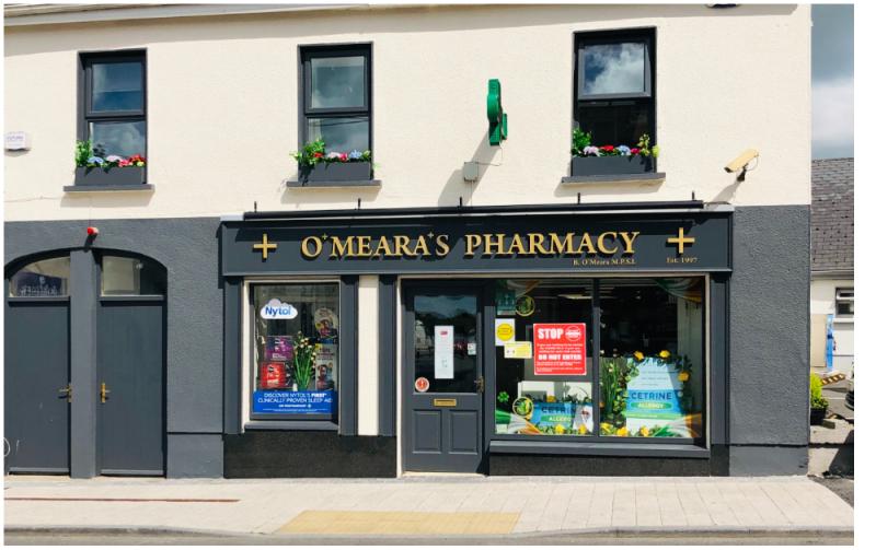 O’Meara’s Pharmacy - Serving the parish of Borrisokane and surrounding areas for more than 25 years