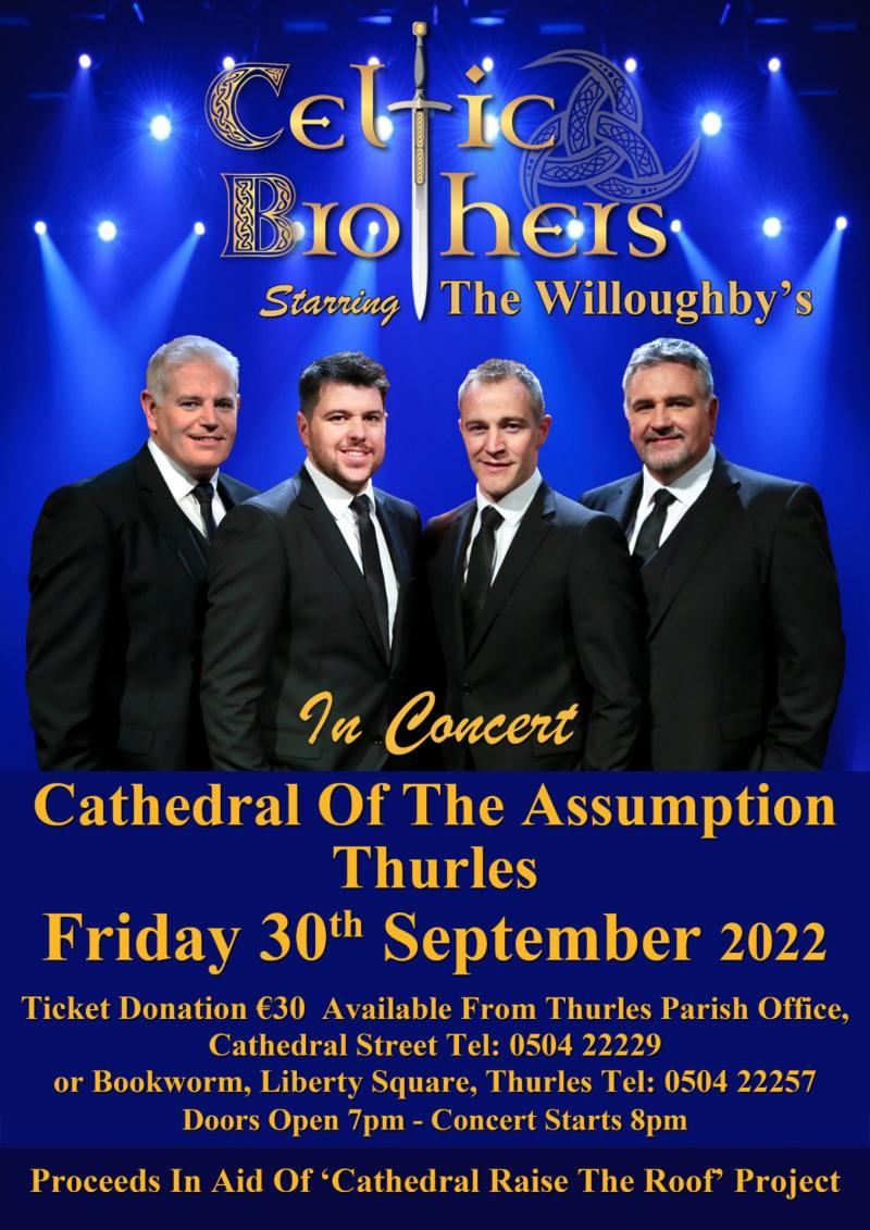 Celtic Brothers are coming to the Catehdral of the Assumption