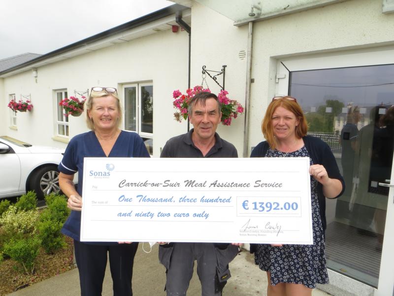 Nursing home staff walked 5 million steps in aid of Carrick-on-Suir Meals Assistance Service 