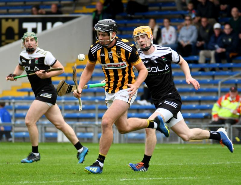 Action from the quarter final clash of Upperchurch Drombane and JK Brackens