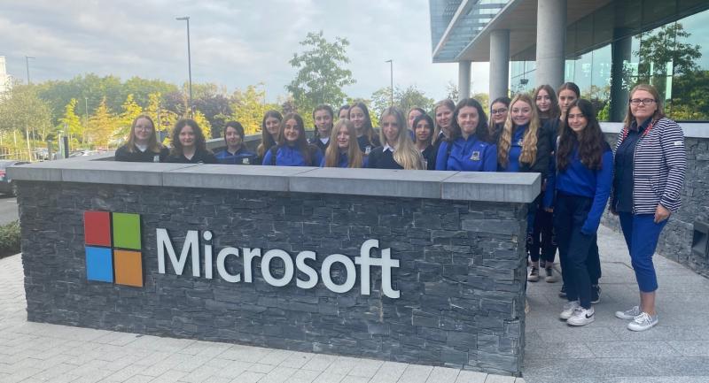 Coláiste Mhuire students take part in Microsoft Pathway STEM Passport