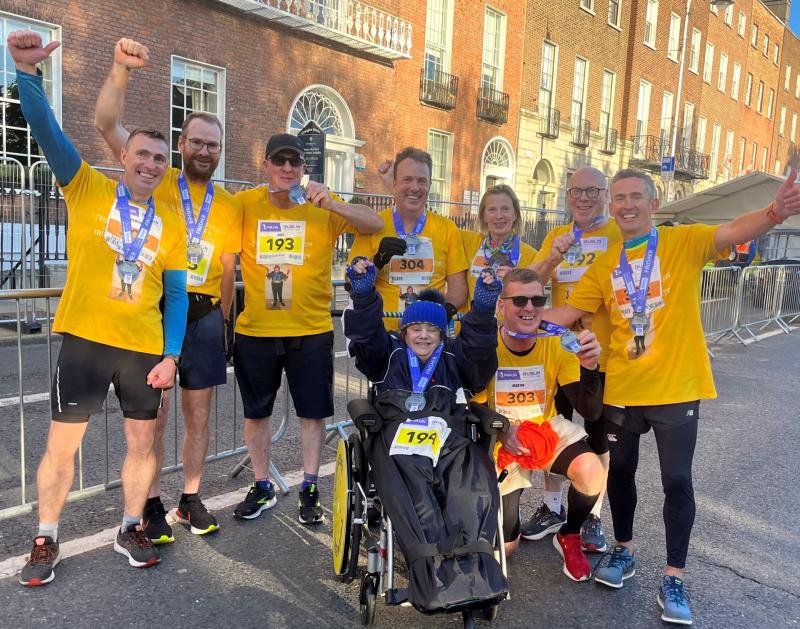 Nine Holycross siblings finish Dublin marathon in aid of the Irish Cancer Society