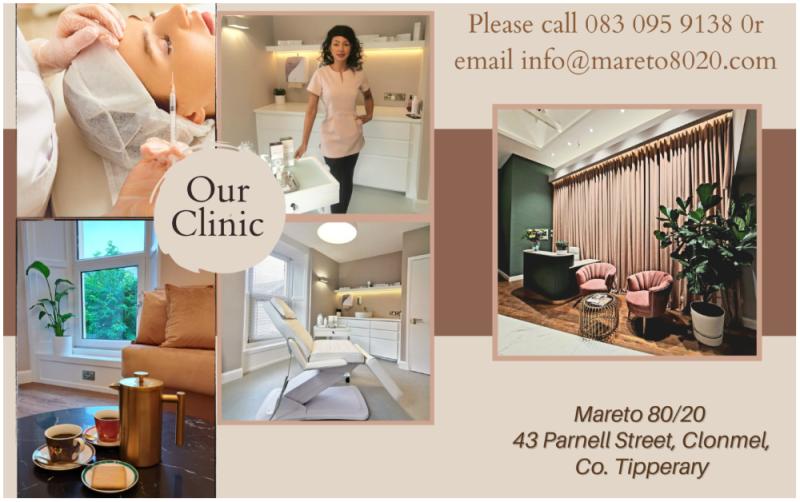 MARETO - New luxury health and aesthetic clinic based in Clonmel