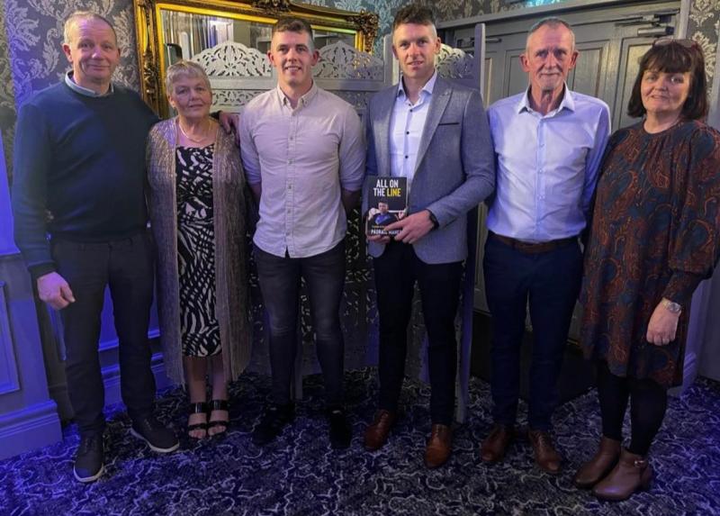 Padraic Maher pictured with his family at the Anner Hotel, Thurles 