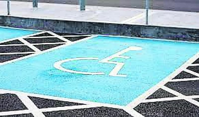 Disabled parking