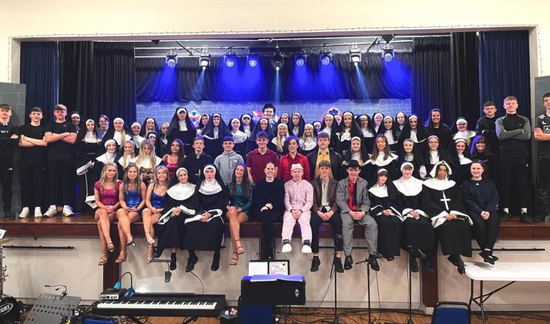 PICTURES: St Mary's transition year students perform Raise Our Voice in Newport