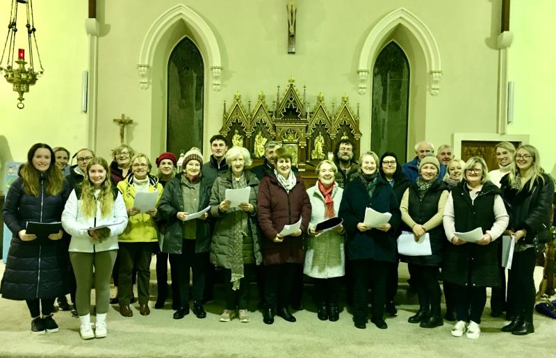 Ballycahill choir will hold a Carol Service on SUnday evening next