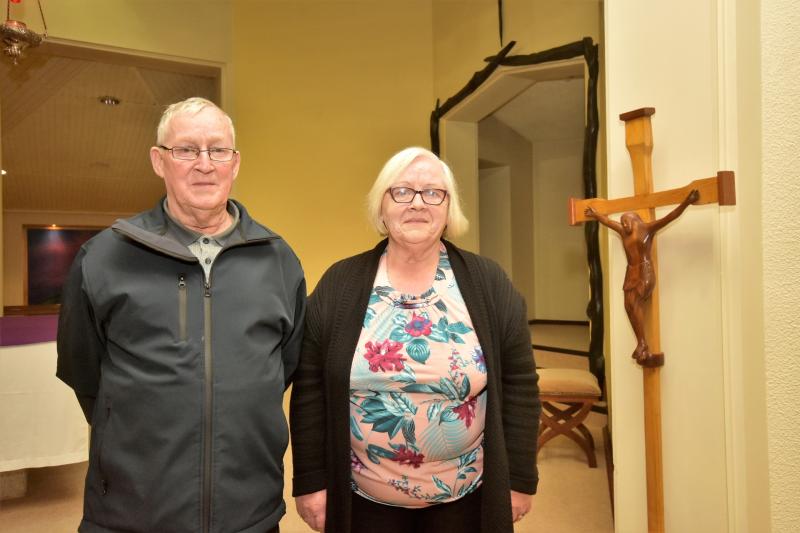 The late Paul Galvin (Left) pictured with hsi wife Helen